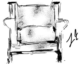 Drawing of Chair by Lori