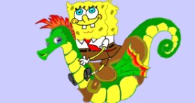 InessA の タツノオトシゴ の絵