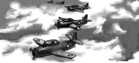 Drawing of Airplane by Dr Malito