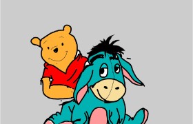 cartoonist の ロバ の絵