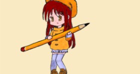 InessA の 鉛筆 の絵