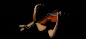 Çhåching の バイオリン の絵