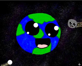 Drawing of Earth by Taiga