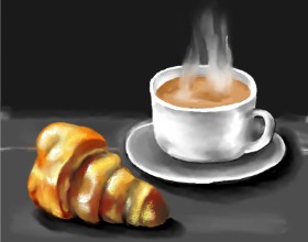 Cec の クロワッサン の絵