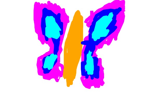 Schmetterling-Zeichnung von Sylveon