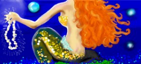 DebbyLee の 人魚 の絵