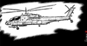 Helikopter - autor: InessA