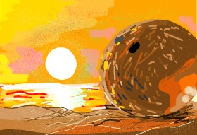 Rain の ココナッツ の絵