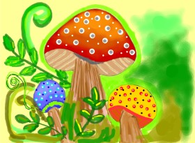 Gljiva - autor: Ramisha