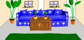 meebo の ソファ の絵