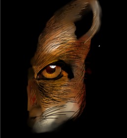 Fuchs-Zeichnung von KitCat 