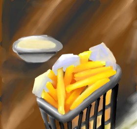 Aastha の フライドポテト の絵