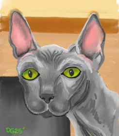 GreyhoundMama の スフィンクス の絵