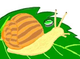 Vicki の カタツムリ の絵