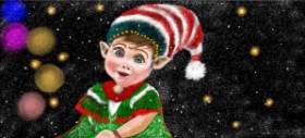 Çhåching の クリスマスエルフ の絵