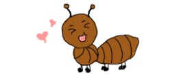 bob の アリ の絵