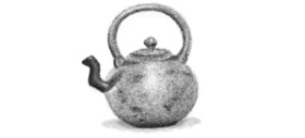 Humo de copal の ティーポット の絵