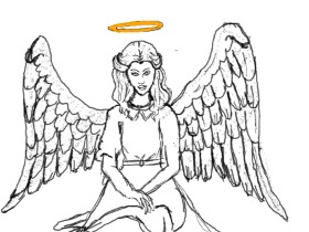 AARDE の 天使 の絵