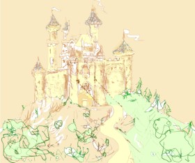 Unknown の 城 の絵