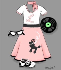 GreyhoundMama の スカート の絵