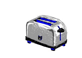 Titti の トースター の絵