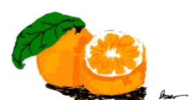 ;kthkth の オレンジ の絵