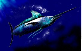 DaVinky の メカジキ の絵