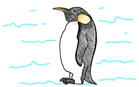 Ariaria の ペンギン の絵
