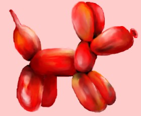 Sirak Fish の 風船 の絵