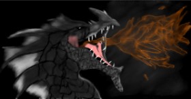 Çhåching の ドラゴン の絵