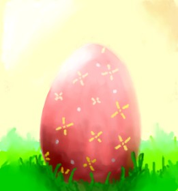 Lyv の イースターエッグ の絵
