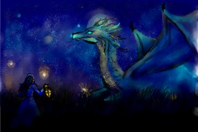 Mea の ドラゴン の絵