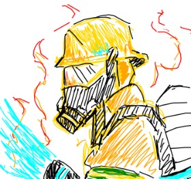 Artemis の 消防士 の絵