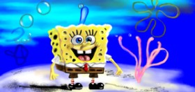Drawing of Spongebob by Çhåching