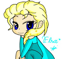 Holy Kirbo の エルサ（ディズニー） の絵