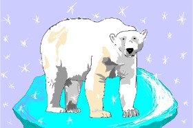 ThasMe13 の ホッキョクグマ の絵