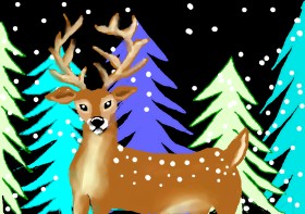 Debidolittle の トナカイ の絵