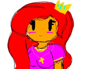 Drawing of Queen by That One Llama
