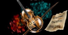 Violina - autor: Eclat de Lune