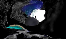 Çhåching の 洞窟 の絵