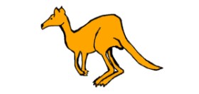 IlikeDancing の カンガルー の絵