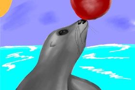 Drawing of Seal by Randar