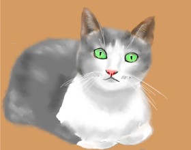 Cec の 猫 の絵
