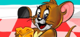 Drawing of Jerry (Tom & Jerry) by Ghost