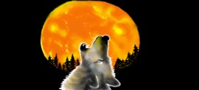 Рисунок на тему «Волк» — автор: Debidolittle