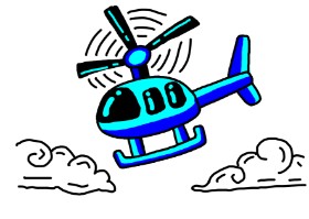 Helikopter - autor: Nami
