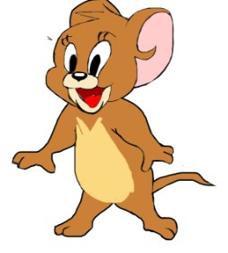 Drawing of Jerry (Tom & Jerry) by Annae