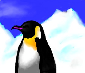 Maigirl の ペンギン の絵