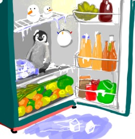 Kühlschrank-Zeichnung von Soh