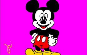 Gri の ミッキーマウス の絵